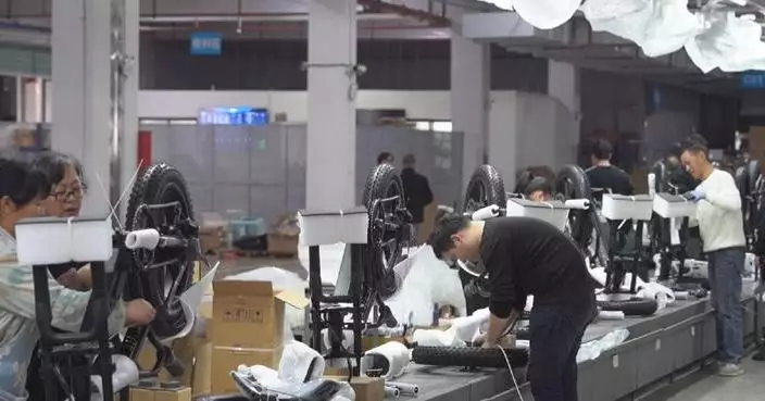 Chinese electric two-wheelers gain popularity overseas amid soaring fuel costs