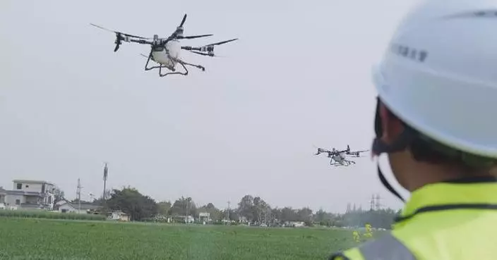 Drones deliver fresh vegetables from farm to table in Chengdu