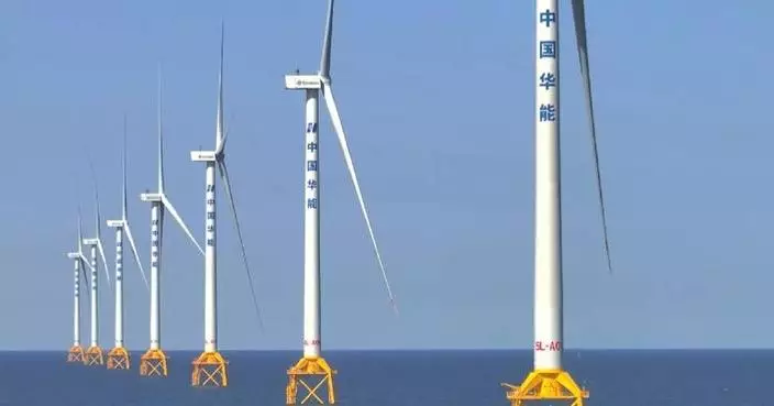 China's deepest offshore wind farm enters full-capacity operation