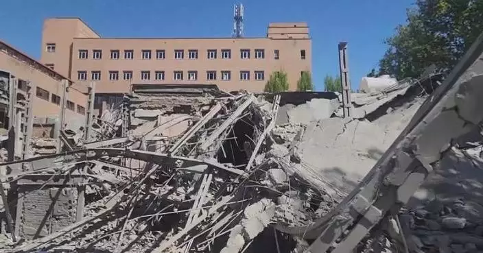 Debris strewn across razed data center of Sharif University of Technology after U.S.-Israeli attack