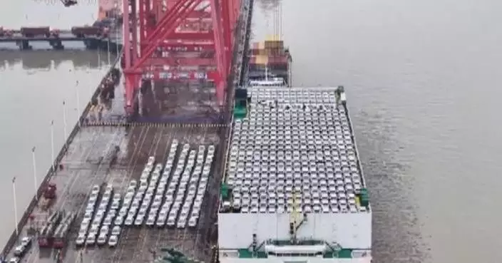 Top Chinese auto brands report record overseas sales in March