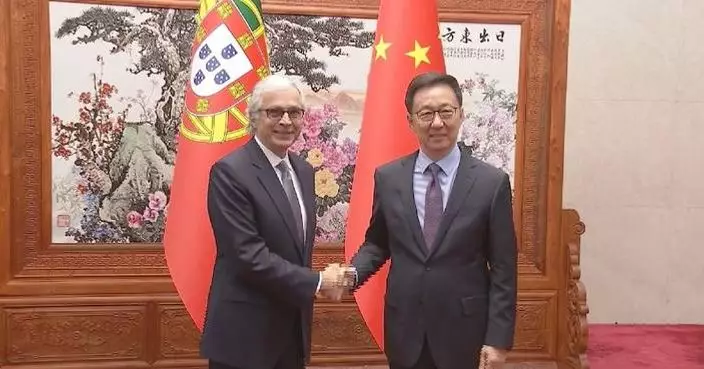 Chinese vice president meets Portuguese parliament speaker