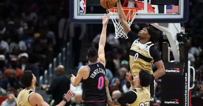 Wizards clinch NBA’s worst record with 140-117 loss to Heat