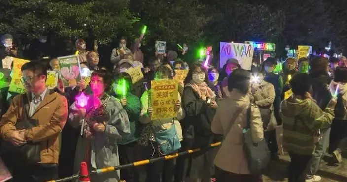 Japanese activists rally against gov’t push to revise constitution