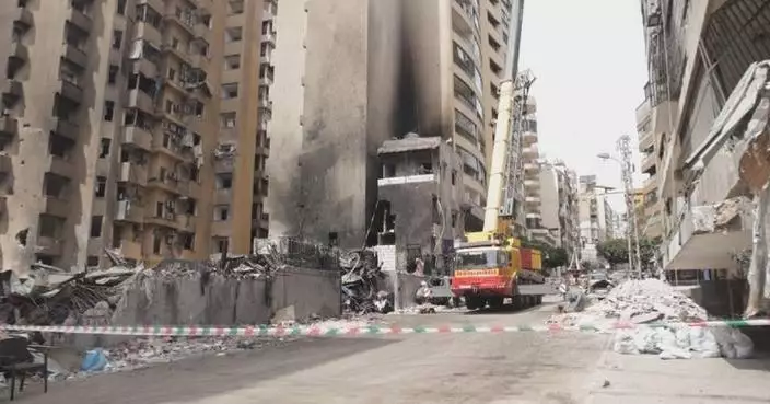 Rescue efforts continue in downtown Beirut following major Israeli strike