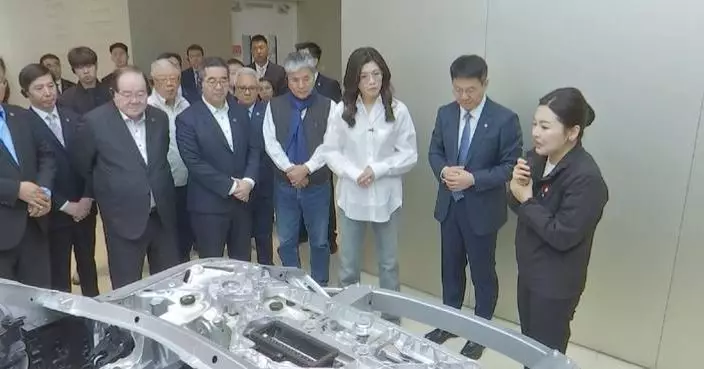 KMT leader visits tech giant Xiaomi’s auto factory