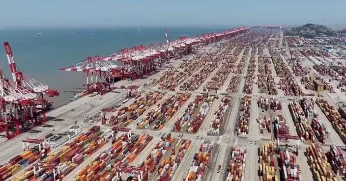 Shanghai Port sets new records for container throughput, vessel traffic in January-March