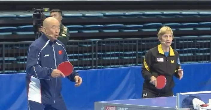 China-U.S. friendship, power of sport hailed at event marking 55th anniversary of of China-U.S. Ping-Pong Diplomacy