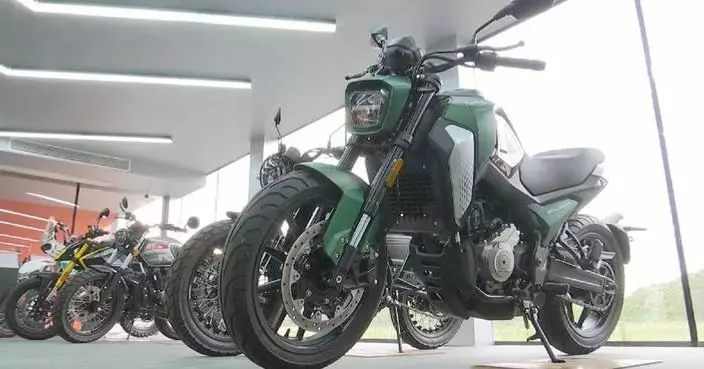China's "motorcycle capital" sees surge in exports of homegrown bikes