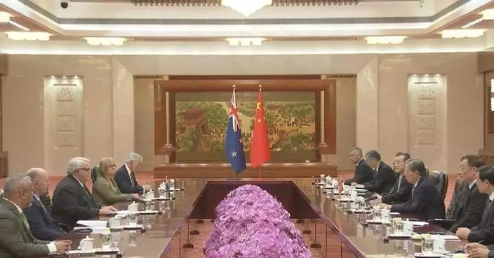 China’s top legislator calls for more in-depth cooperation with New Zealand