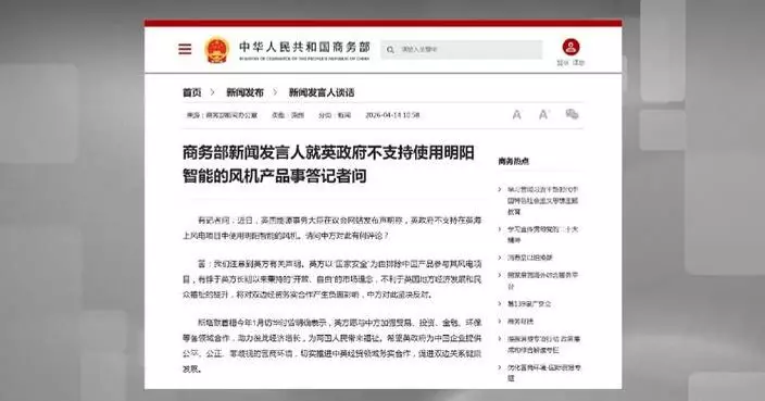 China calls for fair treatment of firms in UK