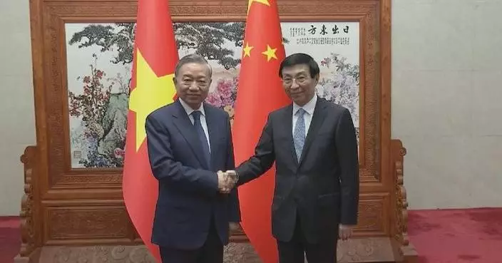 China’s top political advisor meets Vietnam’s top leader To Lam