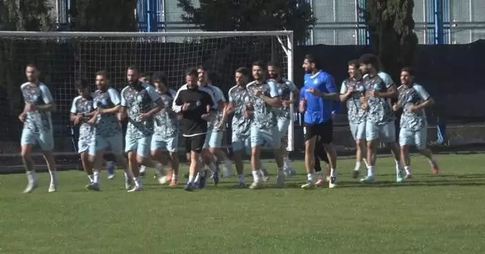 Iranian football team return to training pitch in show of resilience after weeks of war