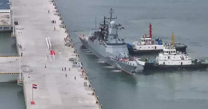 Russian Navy fleet visits south China’s port city