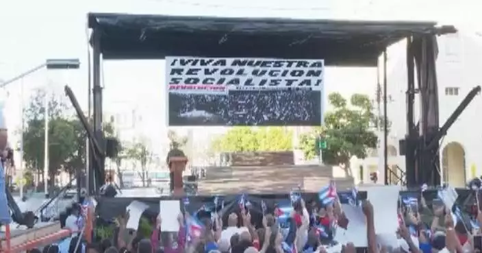 Cuba holds rally to mark 65th anniversary of proclamation of socialist character of Revolution