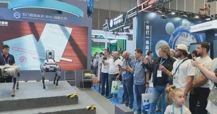 Canton Fair highlights China’s robotics advances, drawing buyers worldwide