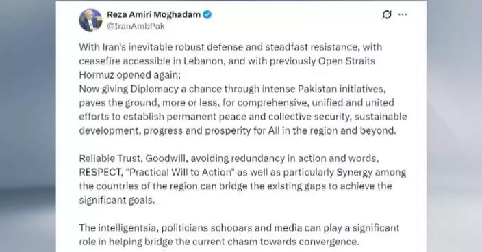 Ground paved for comprehensive efforts to establish permanent regional peace: Iranian official