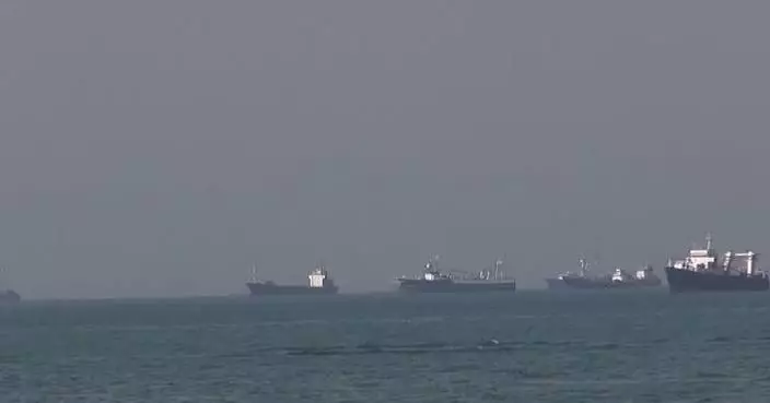 Macron welcomes reopening Strait of Hormuz at multilateral meeting