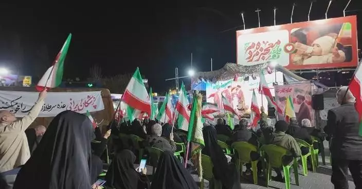 Tehran residents rally to show support, solidarity in wartime