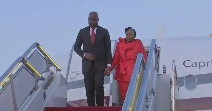 Mozambican president arrives in Beijing to continue China trip