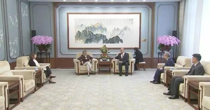 Chinese vice premier meets WMO chief