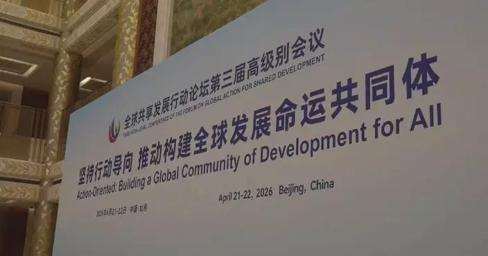 Global action forum held in Beijing, calling for joint efforts on development