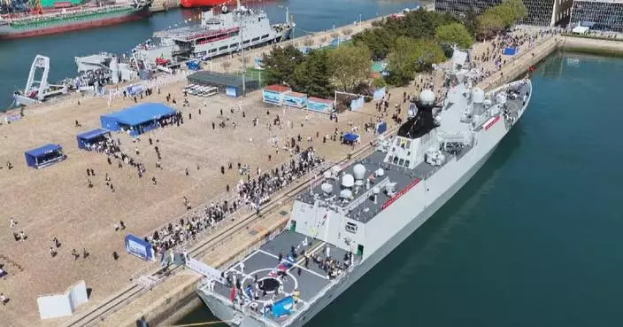 The Chinese PLA Navy hosts open day events on record scale to celebrate its 77th anniversary