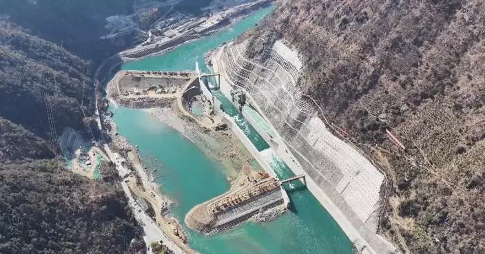 Hydropower project in Sichuan achieves river closure