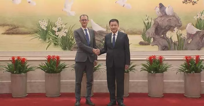 China’s police chief meets with director general of Britain’s national crime agency