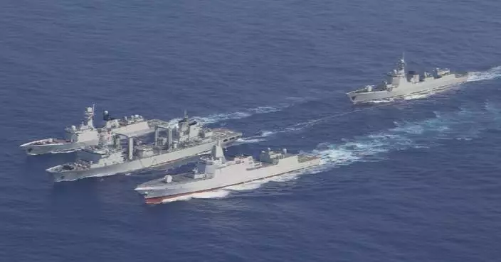 Chinese navy conducts exercises in waters east of Luzon Island