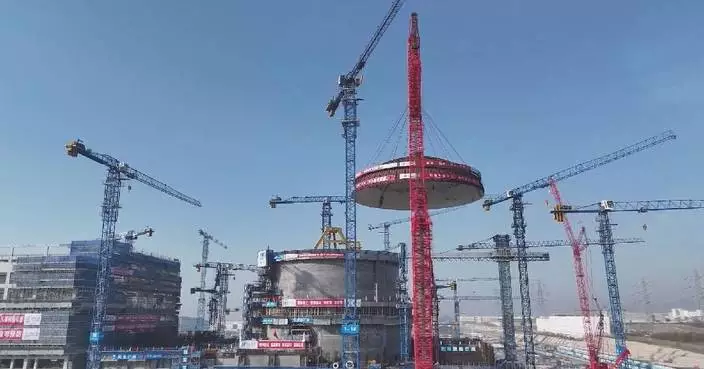 Shidao Bay nuclear plant of 35 billion kilowatt-hours annual output hits major construction milestone