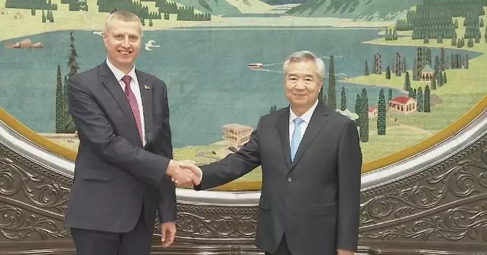 Senior CPC official meets Belarusian delegation