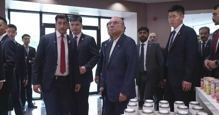 Pakistani president visits China’s Hunan, eyeing closer bilateral ties