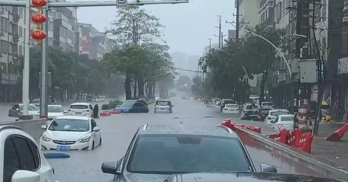 Severe storms trigger flooding, emergency rescues in south China