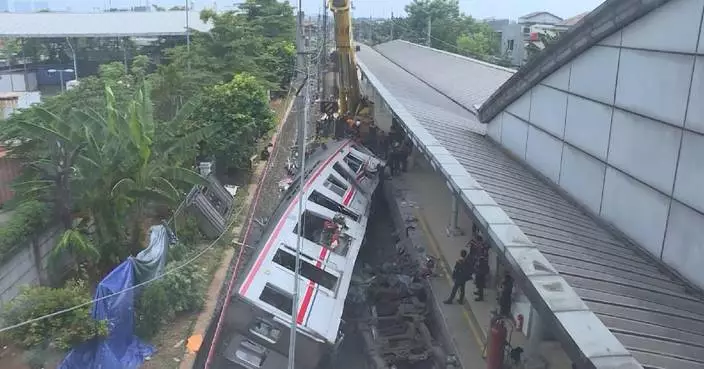 Death toll rises in Indonesian train collision as rescue, recovery work continues
