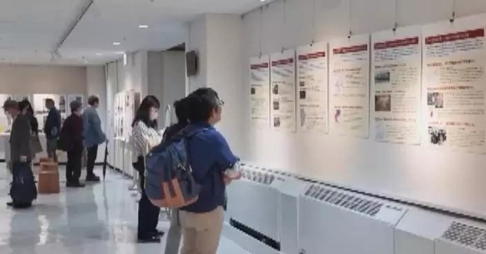 Japanese civil group holds exhibition, urges gov’t to face history squarely