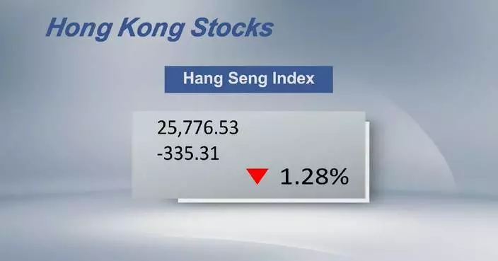 Hong Kong stocks close lower Thursday