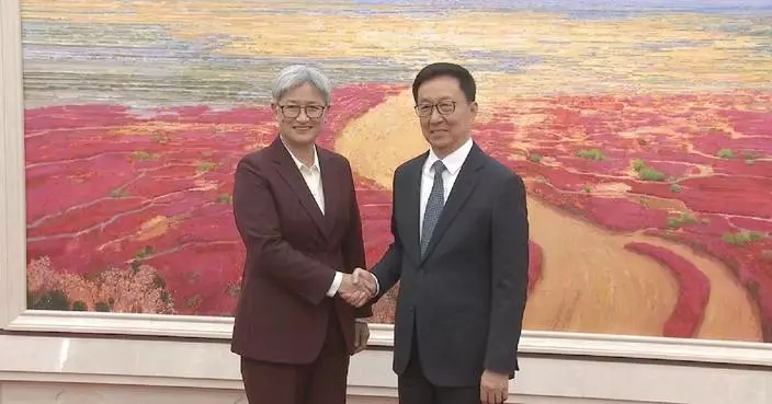 Chinese vice president meets Australian foreign minister on bilateral ties