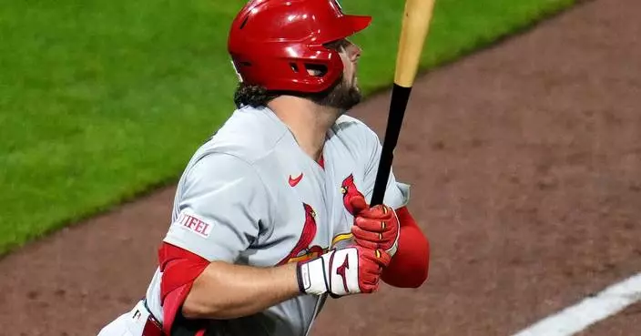 Gorman, Burleson and Walker drive in 3 runs apiece to lead Cardinals over Pirates 11-7