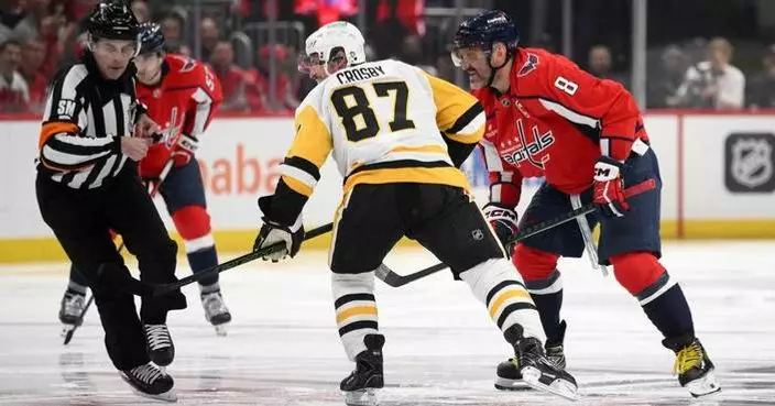 Ovechkin, Capitals keep postseason hopes alive with 3-0 victory over Penguins