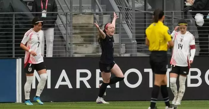 Lavelle and Heaps score to give USWNT a 2-1 win over Japan