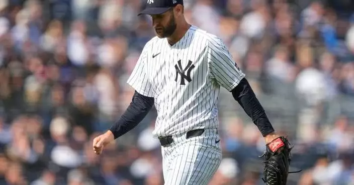 The Early Bird: Jake Bird arrives for Yankees' home opener even before players' entrance opens