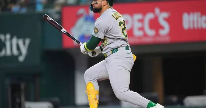 Carlos Cortes triple and Justin Sterner’s clutch pitching lift Athletics to 2-1 win over Rangers