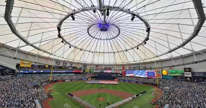 Rays are victorious in return to Tropicana Field after Hurricane Milton tore off the roof in 2024
