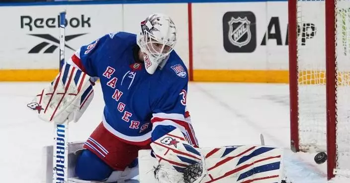 Shesterkin, Markstrom have rare goalie fight at Madison Square Garden