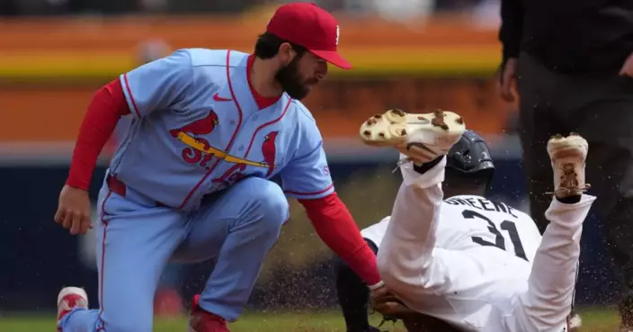 Tigers' offense erupts with four home runs in 11-6 victory over the Cardinals
