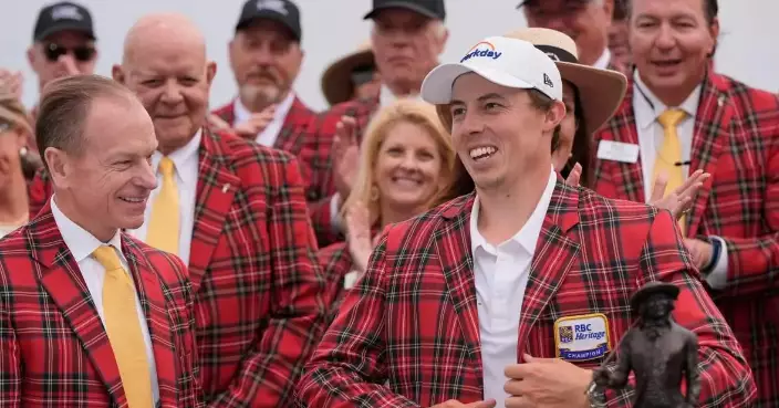 Fitzpatrick holds off Scheffler at Harbour Town. Rahm, Cink, Green also win on busy day in golf