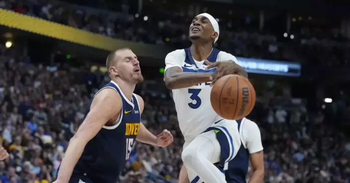 Jaden McDaniels embraces the villain role in Denver after Game 5 loss to Nuggets brings boos