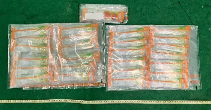 Hong Kong Customs Seizes $470,000 in Drugs, Arrests Two Passengers at Airport