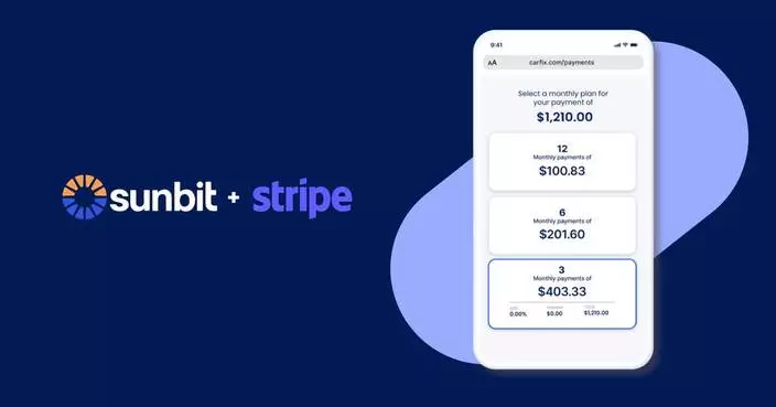 Sunbit Launches on Stripe, Unlocking Flexible Financing for In-Person Service Businesses Nationwide